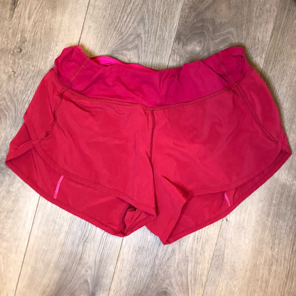 Lululemon • Speed Up Shorts • 2.5” • Berry